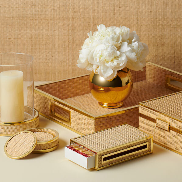 Поднос маленький Colette Cane AERIN 20120073 - photo 3