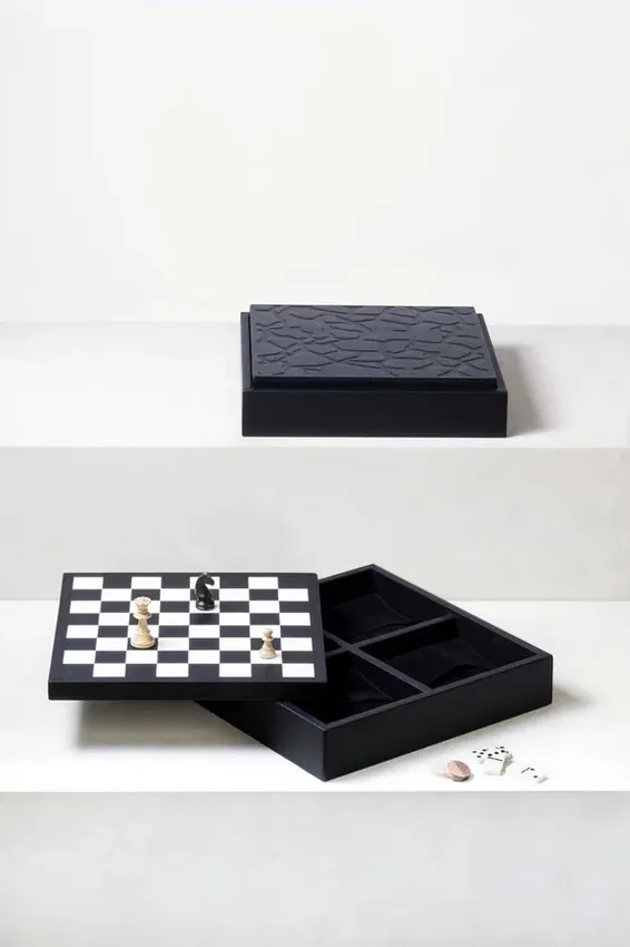 Набор для игры в шахматы/шашки/домино TRIPLE GAME BOX  GIOBAGNARA VG060G21ST21 - photo 2