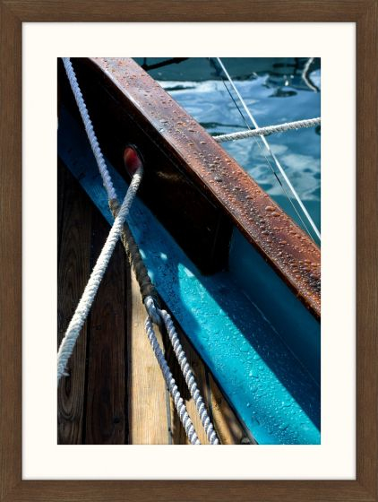 Художественный принт  Aqua & Teak I IP15098 Iconic Pineapple