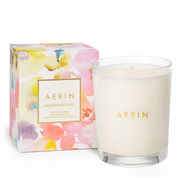 Свеча ароматизированная Monserrate Rose 18121007 AERIN