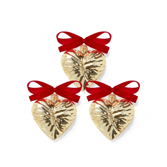 Елочное украшение Ambroise Heart Ornament, Medium 17220066 AERIN